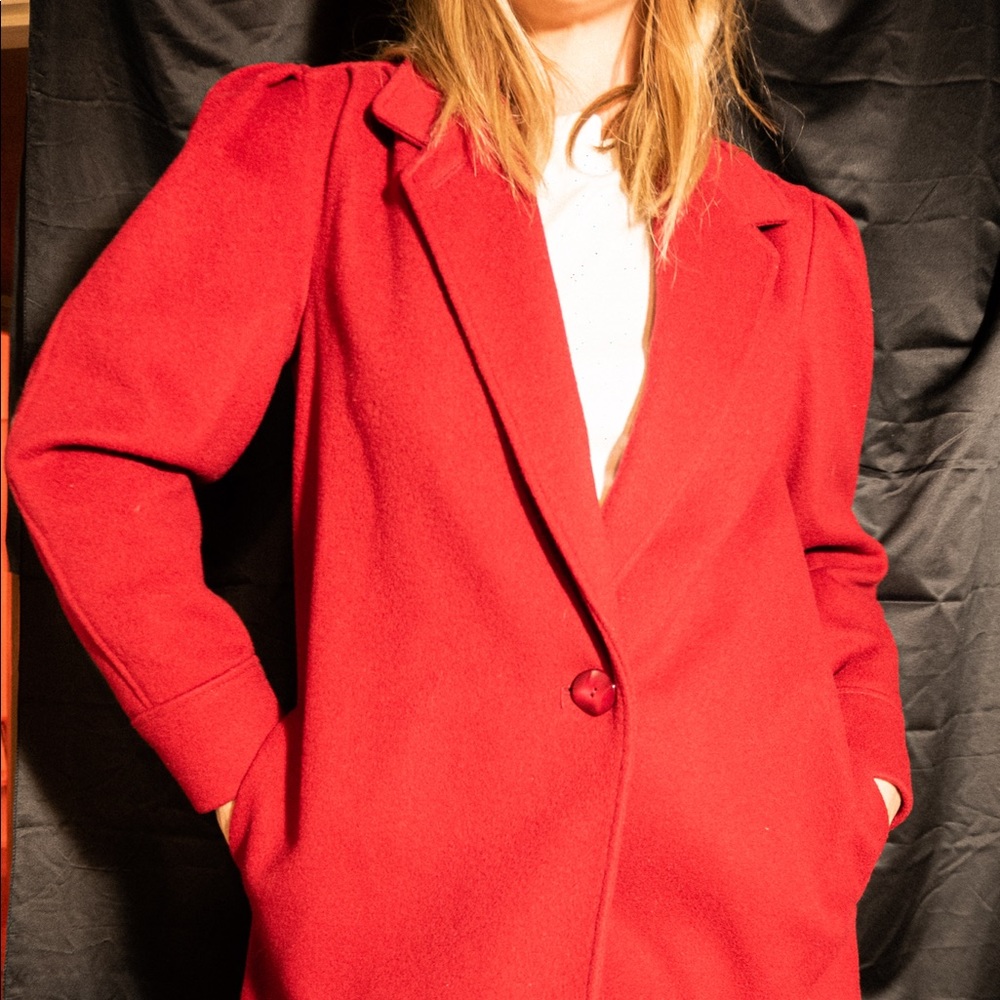 COPY - Vintage Ashley Scott Red Blazer